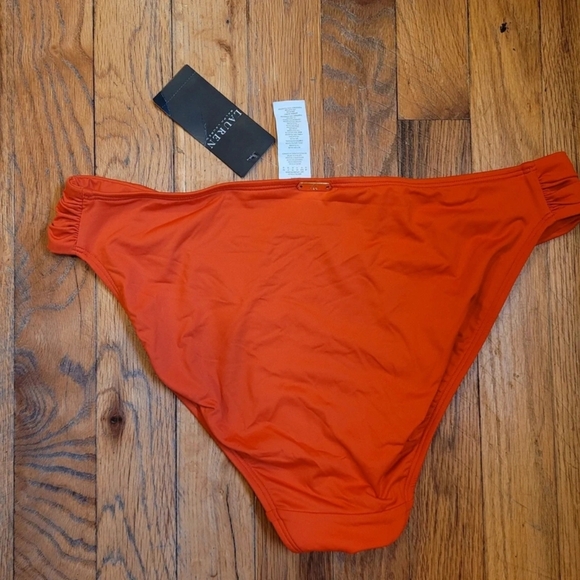 Ralph Lauren Vibrant Orange Bikini Bottom - Picture 2 of 5